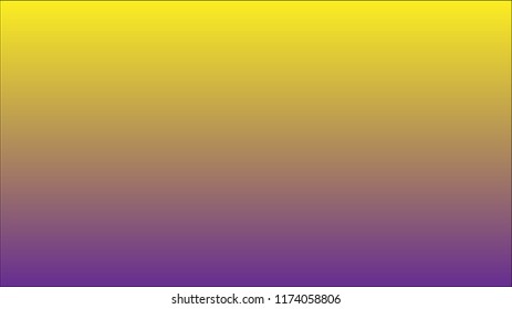 Yellow and purple gradient mesh vector abstract background with copy space