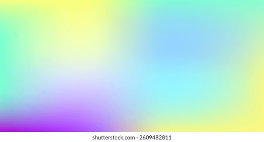 Yellow purple and sky blue smooth gradient colour minimal blurry design background vector illustration eps10.High quality graphic. Perfect for modern artwork, banner ,poster ,texture ,science effect .