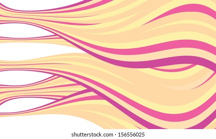 yellow and purple vector abstract lines