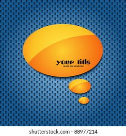 yellow quote speech bubble