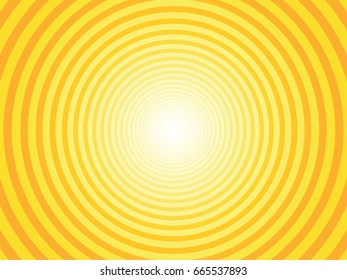 yellow radial circural background