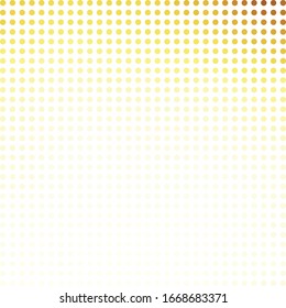 Yellow Random Dots Background, Creative Design Templates
