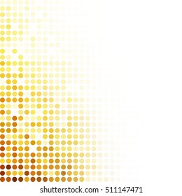 Yellow Random Dots Background, Creative Design Templates