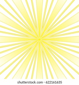 yellow rays abstract background