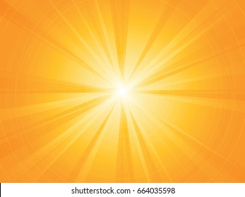 yellow rays radial sun background