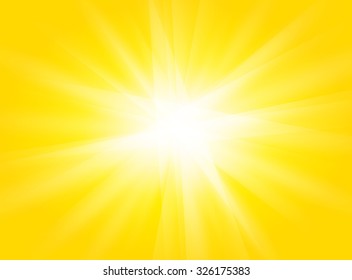 yellow rays sun summer texture background