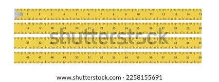 Similar – Image, Stock Photo Folding rule in the shape of a pentagram