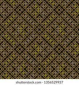 yellow rectangular stripped art deco pattern