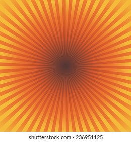 yellow red background : sunburst vector