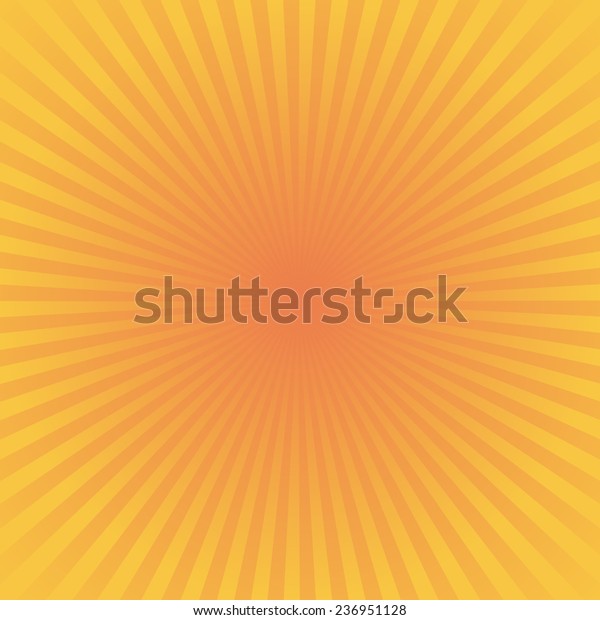 Yellow Red Background Sunburst Vector Stock Vector (Royalty Free ...