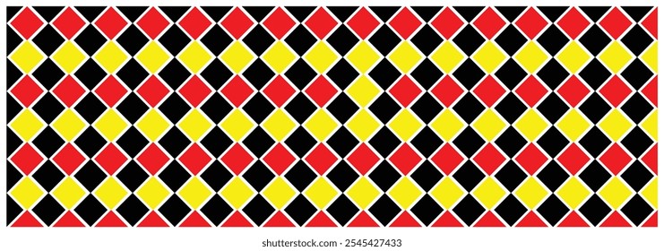 Yellow, red, and black abstract background with triangles. abstract red, black, yellow triangle pattern art can be used background, wallpaper, wall cloth. colorful background.