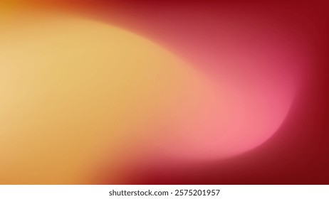 Yellow and Red Gradient with Smooth Flow. Bold Abstract Background for Valentine’s Cards and Creative Projects.