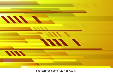 yellow red lines stripe abstract technology background