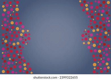 Cuadros de polka rojo amarillo borde Fondo de pantalla gris Papel pintado de color Copiar espacio texto Tarjeta de felicitación Cumpleaños Diseño sencillo Plantilla Cuta de cumpleaños Superficie de gradiente Plantilla de invitación Perfecta Diseño de carátula en blanco