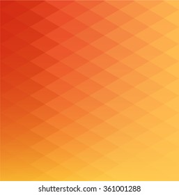 Yellow red rhombus background