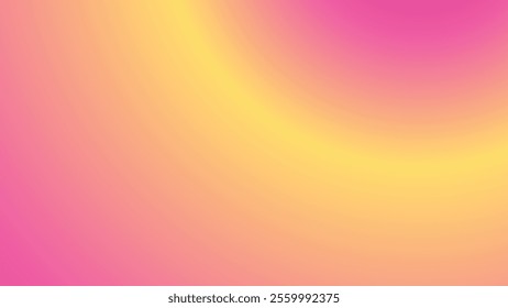 Yellow and red smooth gradient background with spotlight for backdrop or presentation