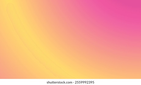 Yellow and red smooth gradient background with spotlight for backdrop or presentation