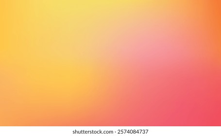 Yellow and red soft color gradient background. soft blurred background. abstract backdrop presentation product. vector illustration