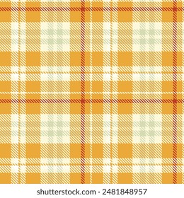 Gelb-rot-Schottenmuster nahtlos. Sweet Checker Pattern für Hemddruck, Kleidung, Kleider, Tischdecken, Decken, Bettwäsche, Papier, Steppdecke, Stoff und andere textile Produkte.