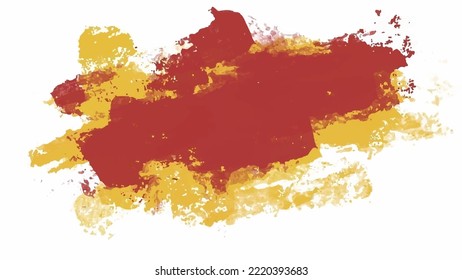 Yellow and red watercolor background for textures backgrounds and web banners design
