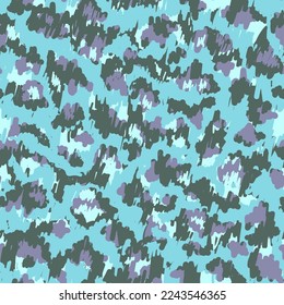Diseño gráfico digital repetido amarillo. Formas Gráficas Dotadas Repetidas Oscuras. Patrón violeta sin foco. Envoltura de vectores creativos sin color y con un uniforme de camuflaje.
