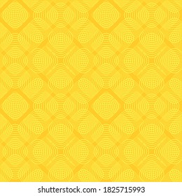 yellow repetitive background. vector arcs. abstract seamless pattern. fabric swatch. wrapping paper. continuous print. geometric shapes. design element for textile, home décor, apparel, phone case