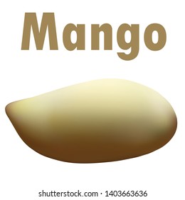 Yellow ripe mango that is very delicious.