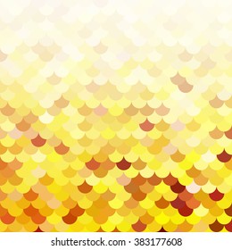 Yellow Roof Tiles Pattern Creative Design Stock Vector (Royalty Free ...