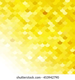 Yellow Roof Tiles Pattern Creative Design Stock Vector (Royalty Free ...