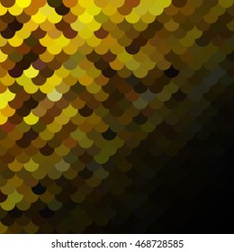 Yellow Roof tiles pattern, Creative Design Templates