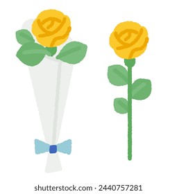 amarillo rosa ilustración material ilustración simple