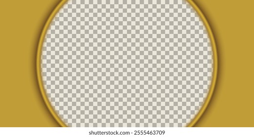 Yellow Round shape circle with shadow on a transparent background. Design with transparent circle element. EPS Vector illustration. - Powered by Shutterstock - Get 15% off with code: PIKWIZARD15