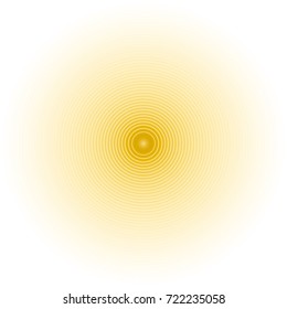 Yellow rounded lines, circles background, banner design.