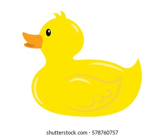 Yellow Rubber Duck Bath Time Toy