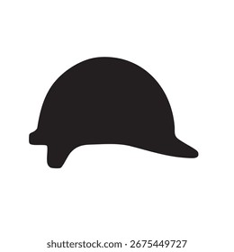 Yellow safety hard hat or construction helmet vector