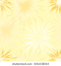 yellow salute on a yellow background