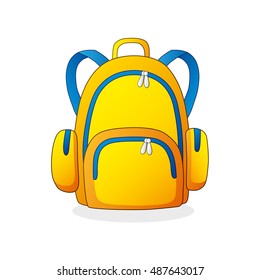School Bag Cartoon Images, Stock Photos & Vectors | Shutterstock