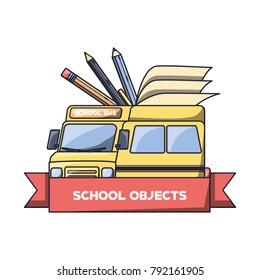 yellow school bus 