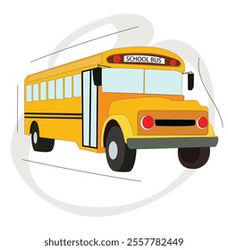 yellow School Bus Design.yellow school bus with good quality