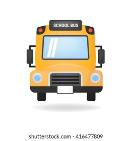 Yellow School Bus Illustration