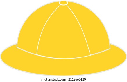 Yellow School Hat For Kids
