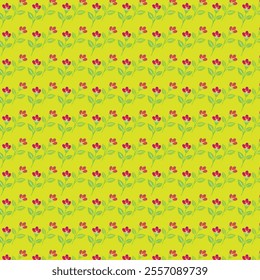 yellow seamless art pattern design