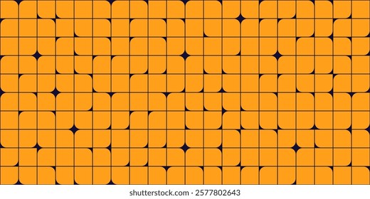 Yellow seamless checkered pattern. For use in Presentation, Flyer,Cover, textile design,  Leaflet, Cards, Landing, Website Design.