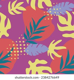 Yellow Seamless Decoration Plant Style Print. Black Seamless Classic Simple Fabrics, Seamless Vector. Vivid Endless Abstract Branch Decor Backdrop. 