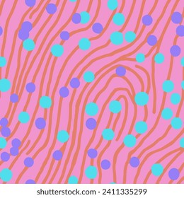 Yellow Seamless Elegant Tropic Scribble Texture. Colorful Repeated Contemporary Decorative Template, Seamless Design. Vibrant Continuous Summer Organic Invitation Backdrop. 