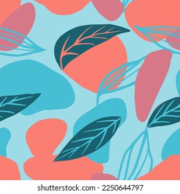 Yellow Seamless Fashion Blossom Scribble Art. Vivid Repetitive Summer Graphic Ornament, Seamless Vector. Orange Seamless Decoration Simple Surface Wallpaper. 