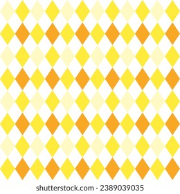 Yellow shade diamond. diamond pattern. diamond pattern background. diamond background. Seamless pattern. for backdrop, decoration, Gift wrapping