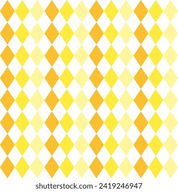 Yellow shade diamond. diamond pattern. diamond pattern background. diamond background. Seamless pattern. for backdrop, decoration, Gift wrapping