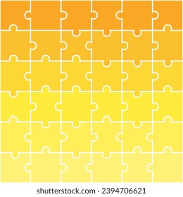 Yellow shade jigsaw pattern. jigsaw line pattern. jigsaw seamless pattern. Decorative elements, clothing, paper wrapping, bathroom tiles, wall tiles, backdrop, background.