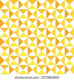 Yellow shade triangle pattern background. Triangle pattern background. Triangle background. Seamless pattern. for backdrop, decoration, Gift wrapping